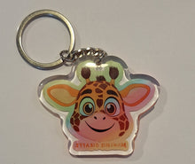 Load image into Gallery viewer, Munchie Giraffe Logo Keychain
