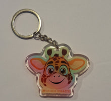 Load image into Gallery viewer, Munchie Giraffe Logo Keychain
