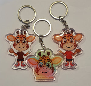 Munchie Giraffe Keychain Bundle