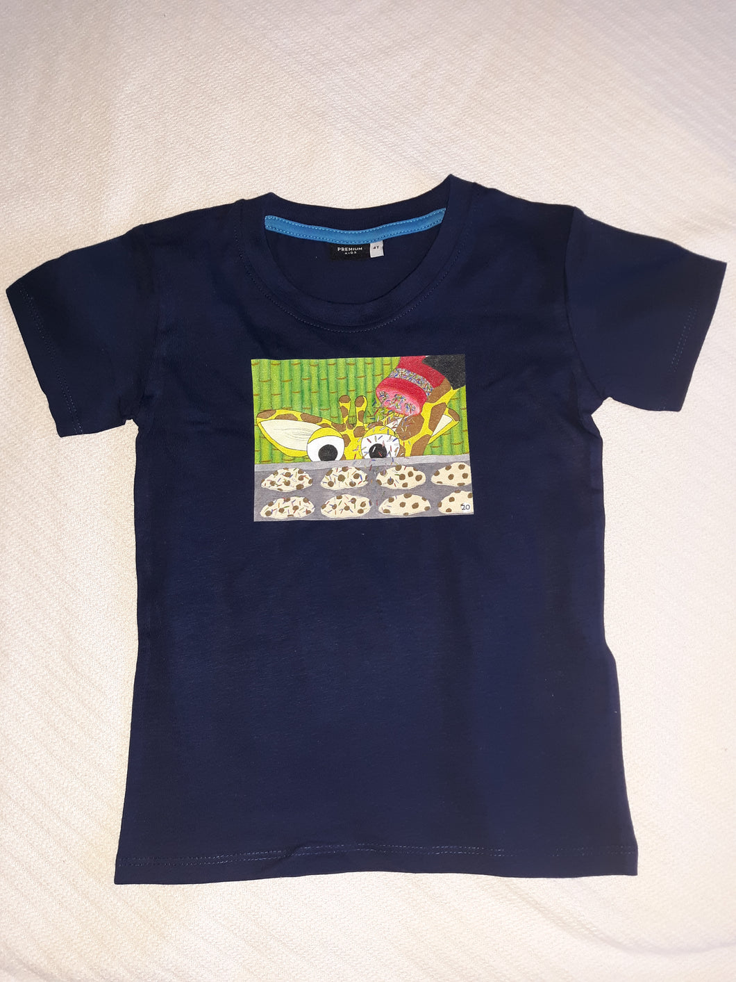 Munchie Sprinkle Cookies Tshirt - Navy Blue / 2T / Cotton - Navy Blue / 4T / Cotton