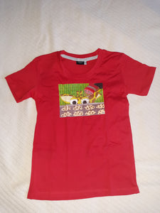 Munchie Sprinkle Cookies Tshirt - Red / 2T / Cotton - Red / 4T / Cotton