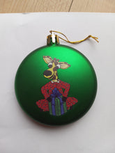 Load image into Gallery viewer, Munchie Holds Hands with Ornaments
